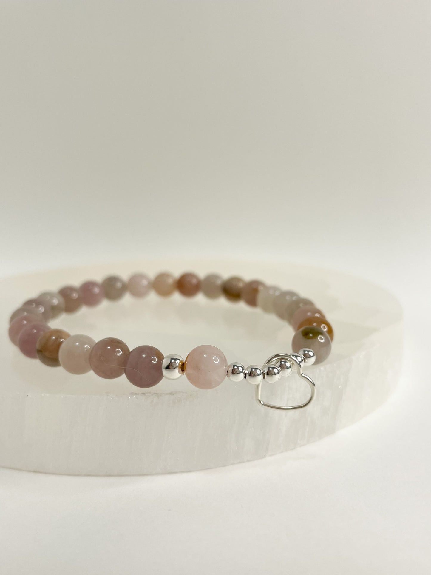 IN MY HEART BOLD - MAUVE ROSE QUARTZ