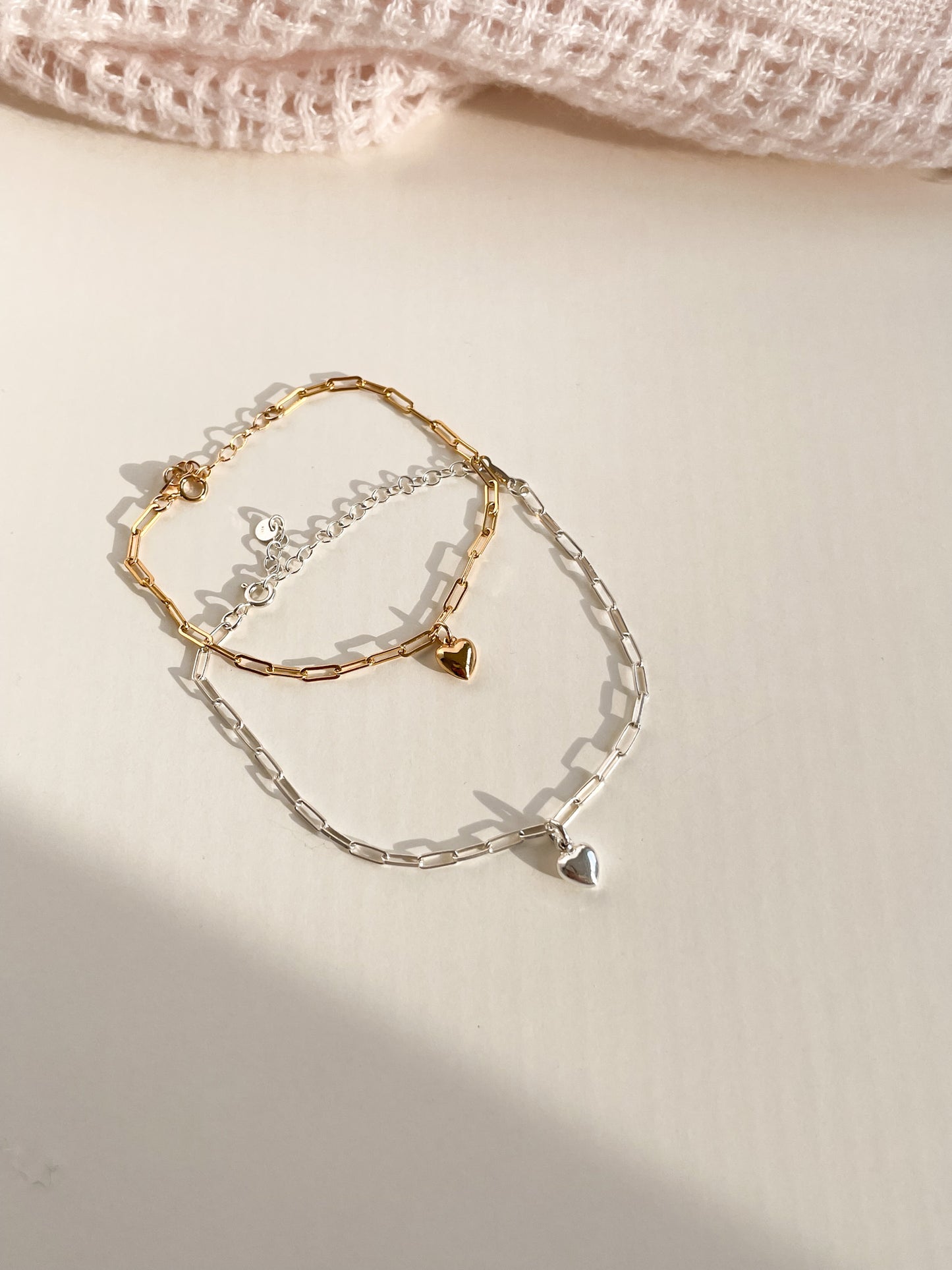 CUORE D'ARGENTO STAPLE CHAIN BRACELET