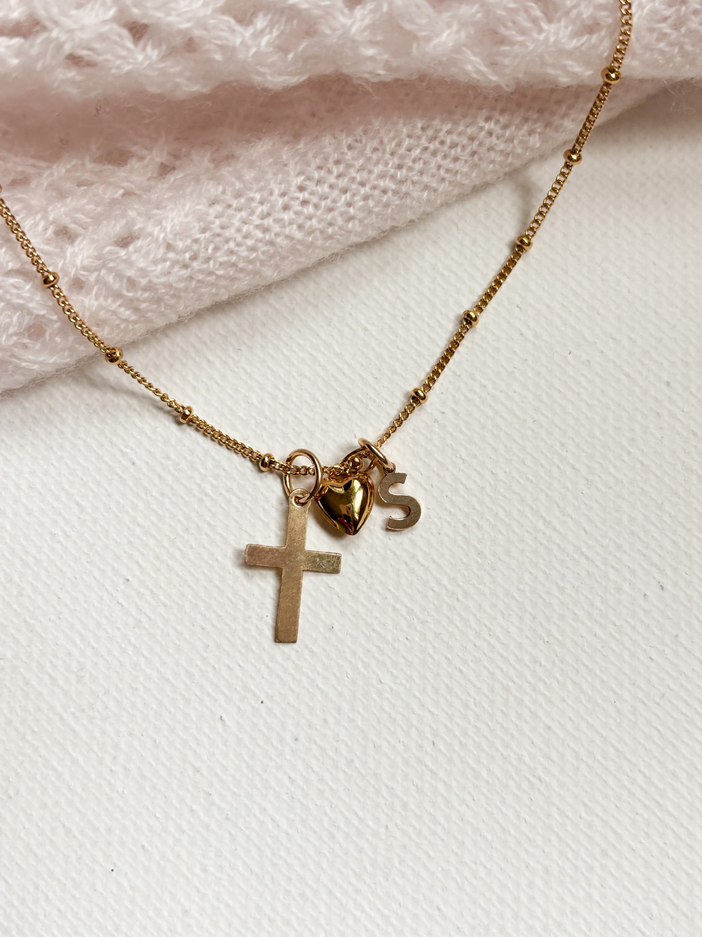 PERSONALIZED PENDANT NECKLACE - 14K GOLD FILLED