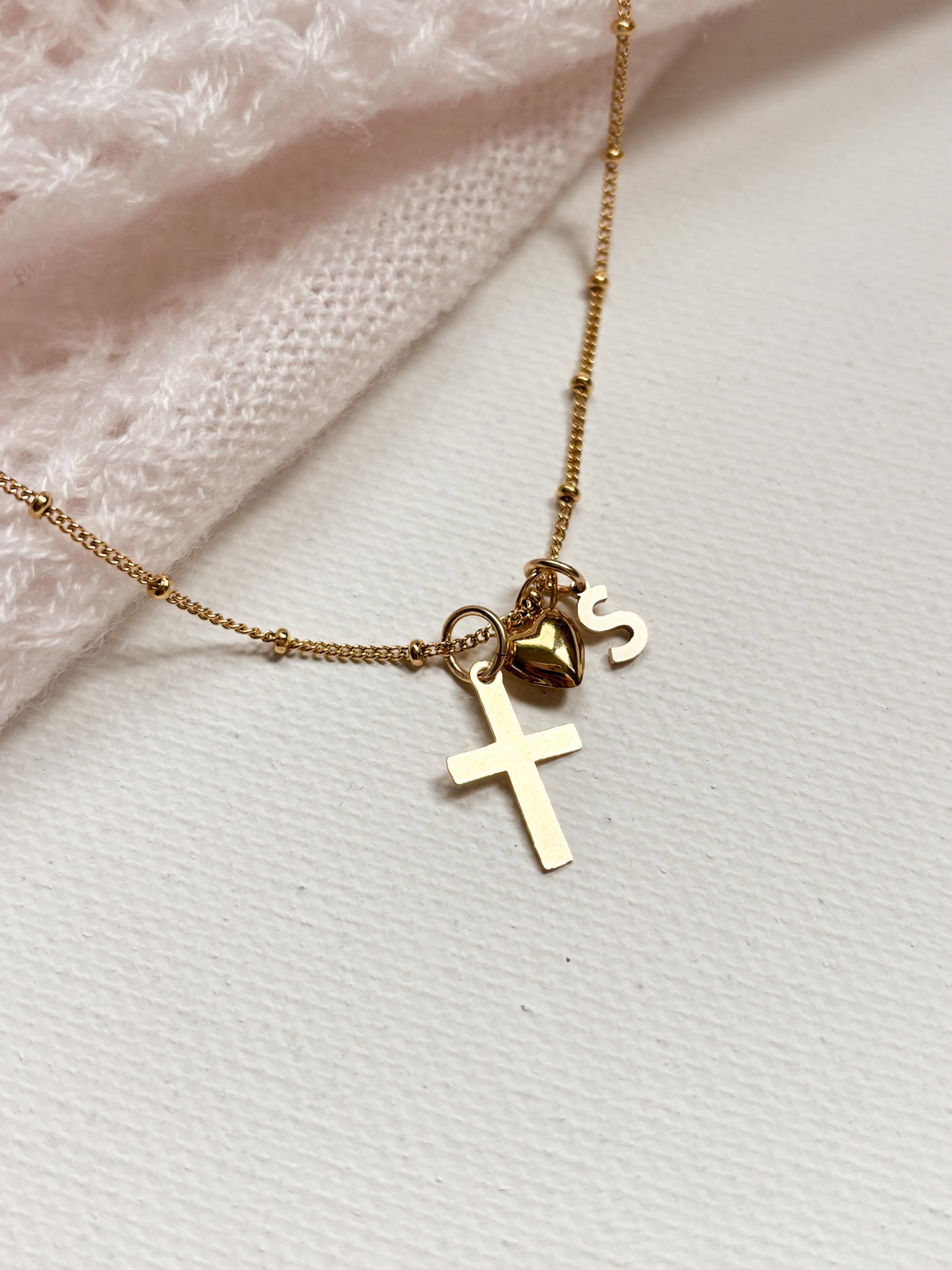 PERSONALIZED PENDANT NECKLACE - 14K GOLD FILLED