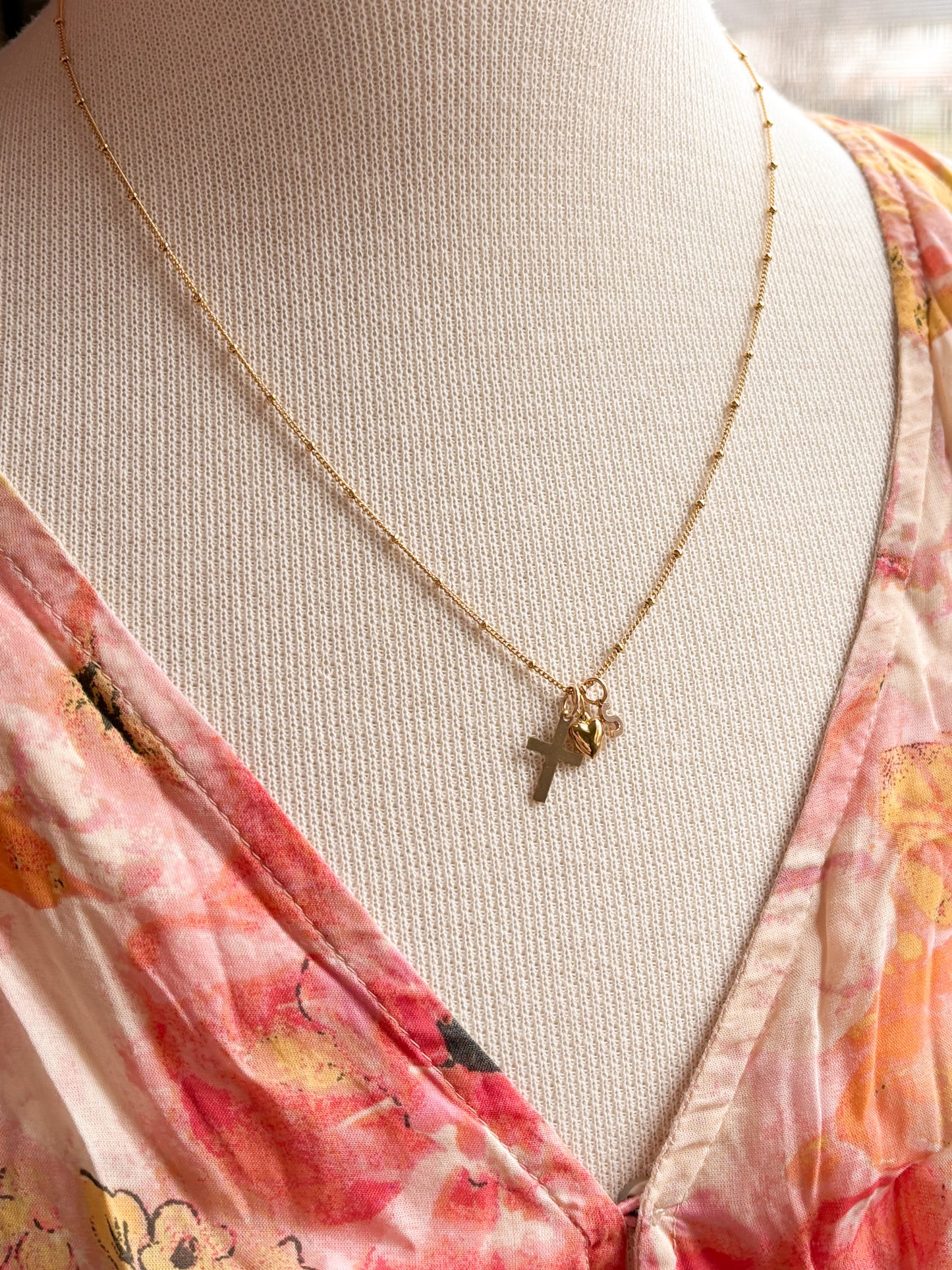 PERSONALIZED PENDANT NECKLACE - 14K GOLD FILLED