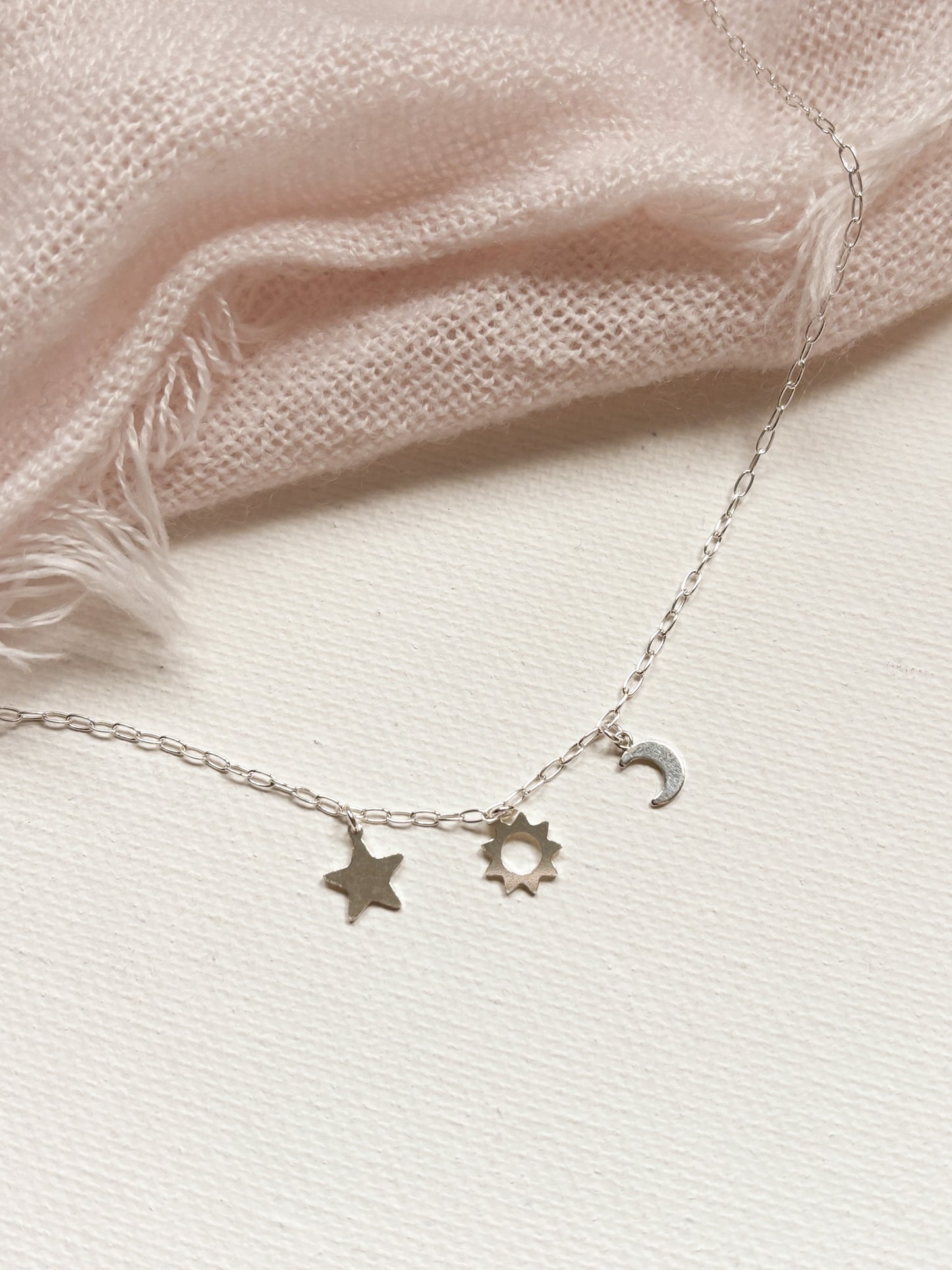 PERSONALIZED CHARM NECKLACE - STERLING SILVER