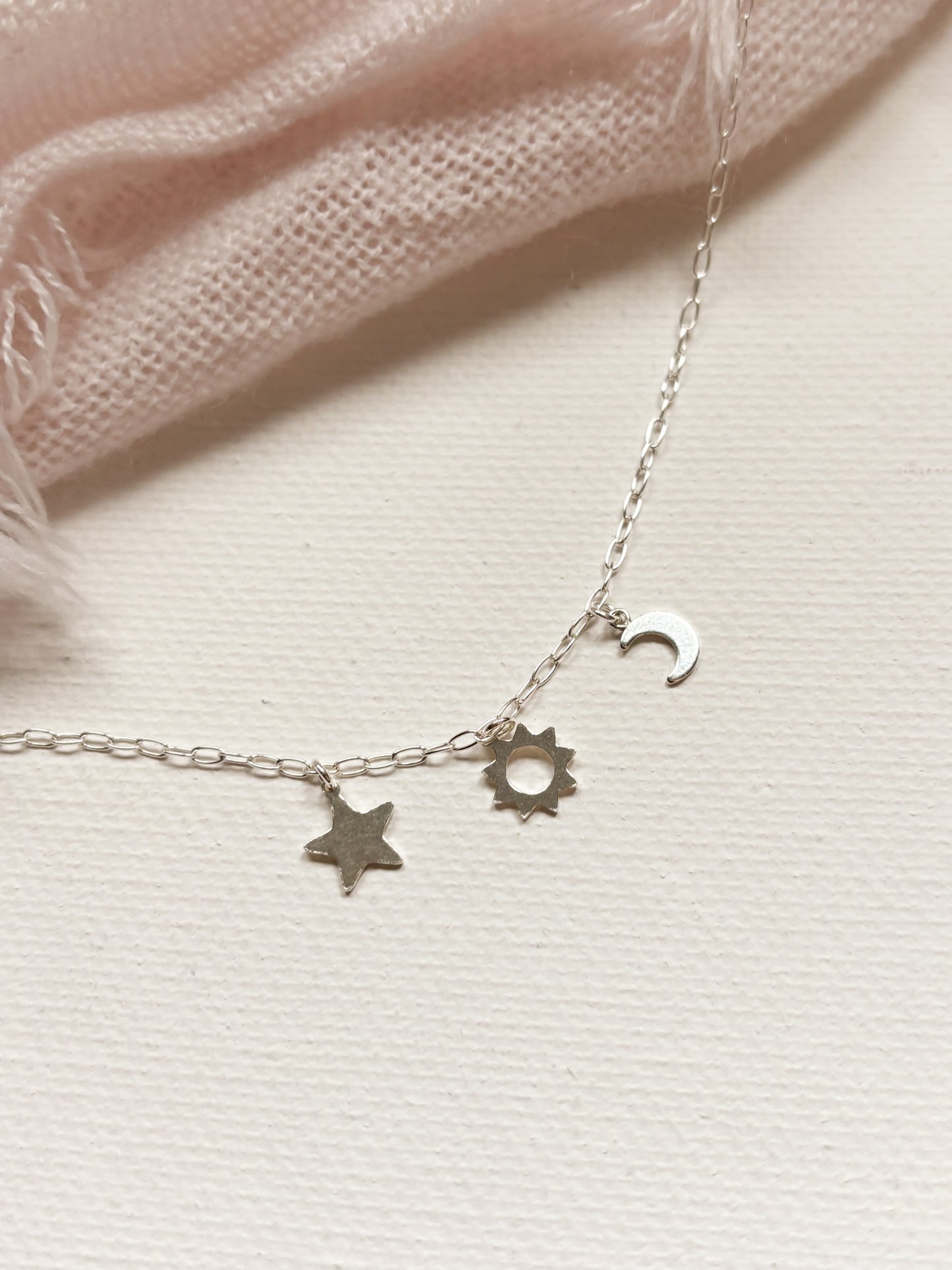 PERSONALIZED CHARM NECKLACE - STERLING SILVER