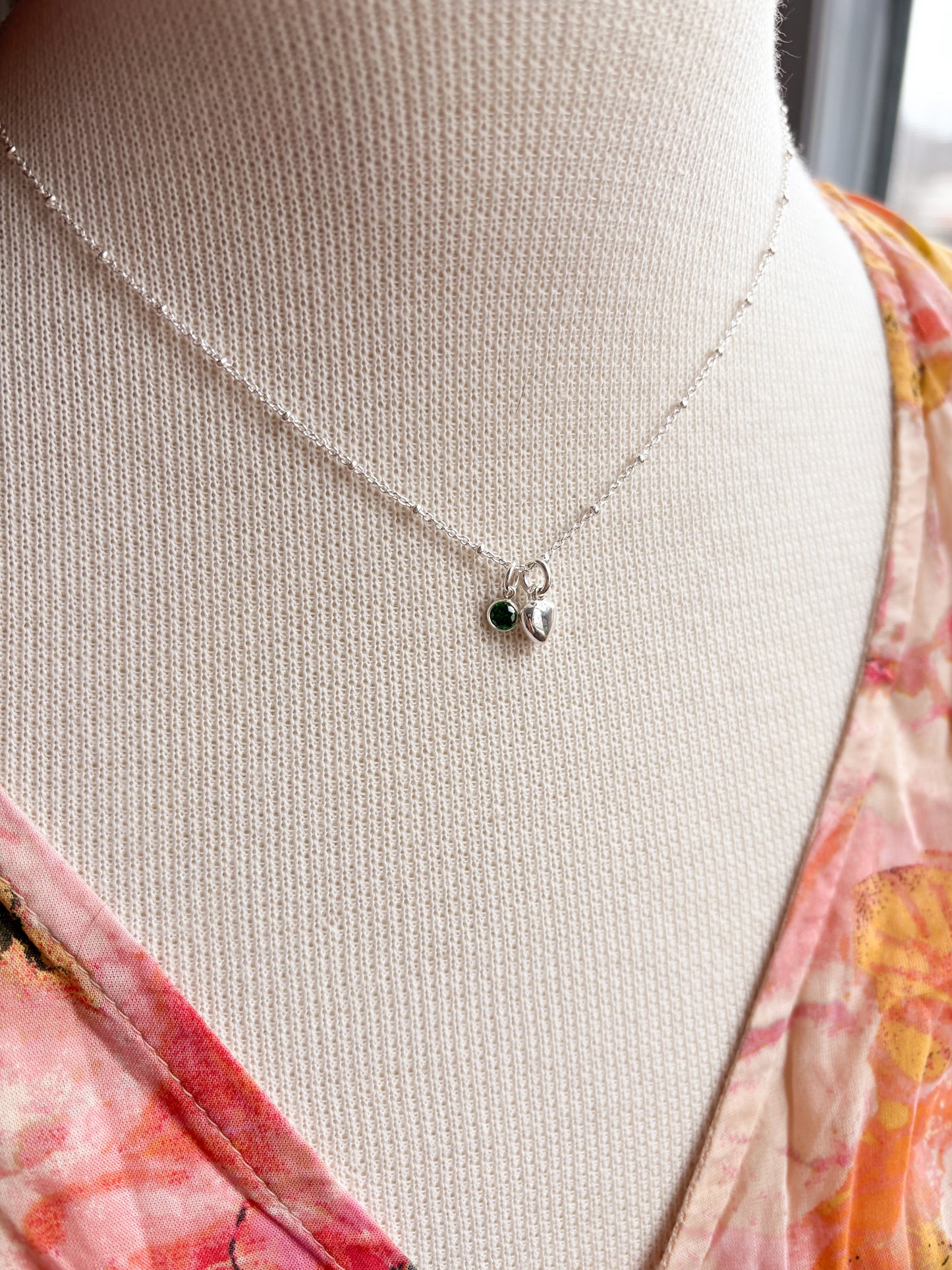 PERSONALIZED PENDANT NECKLACE - STERLING SILVER