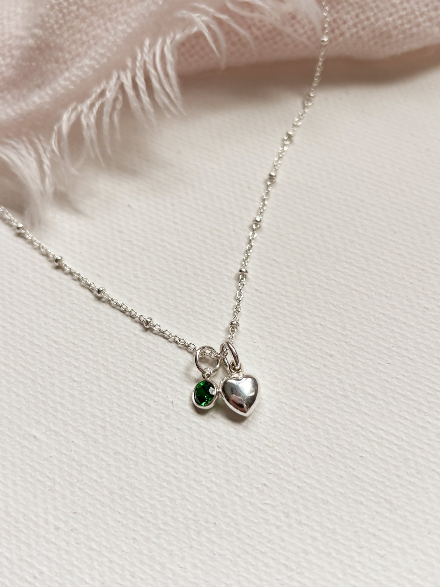 PERSONALIZED PENDANT NECKLACE - STERLING SILVER