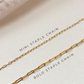 PERSONALIZED CHARM NECKLACE - 14K GOLD FILLED