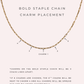 PERSONALIZED CHARM NECKLACE - STERLING SILVER
