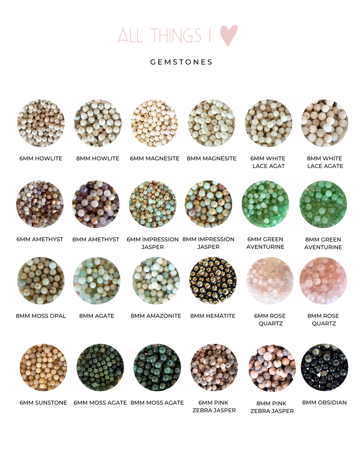 DYO Custom Gemstone Stretch Bracelet