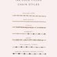 DYO Custom Chain Jewelry - 14K GOLD FILLED