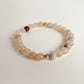 DUO BRACELET - FLOWER AGATE, 6MM