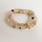 DUO BRACELET - FLOWER AGATE, 6MM