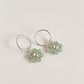 HAPPY DAISY HOOPS - STERLING SILVER