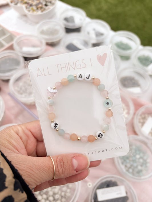 DYO Custom Gemstone Stretch Bracelet
