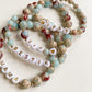 PERSONALIZE YOUR OWN BRACELET - IMPRESSION JASPER 6MM
