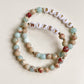 PERSONALIZE YOUR OWN BRACELET - IMPRESSION JASPER 6MM