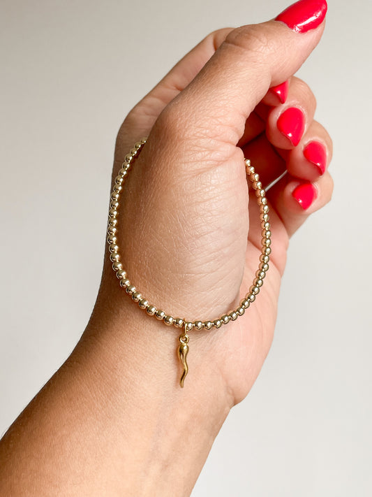 CORNICELLO BEADED BRACELET