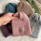 BABY KNIT PATCH BEANIE