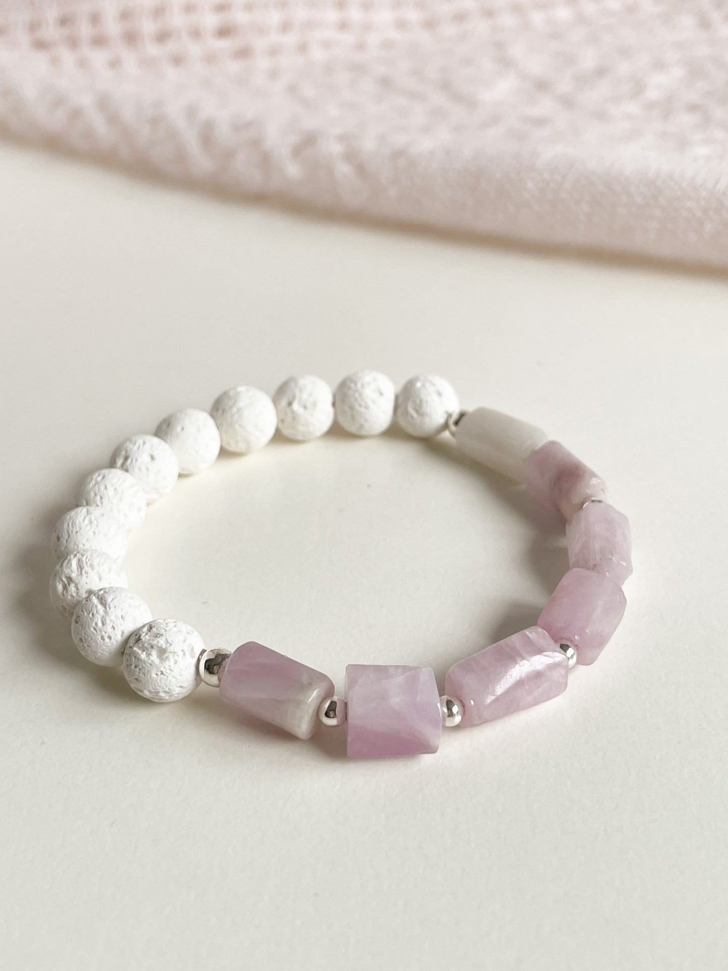 LAVA & GEMSTONE AROMATHERAPY BRACELET