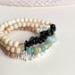 WOOD & GEMSTONE AROMATHERAPY BRACELET - 6MM
