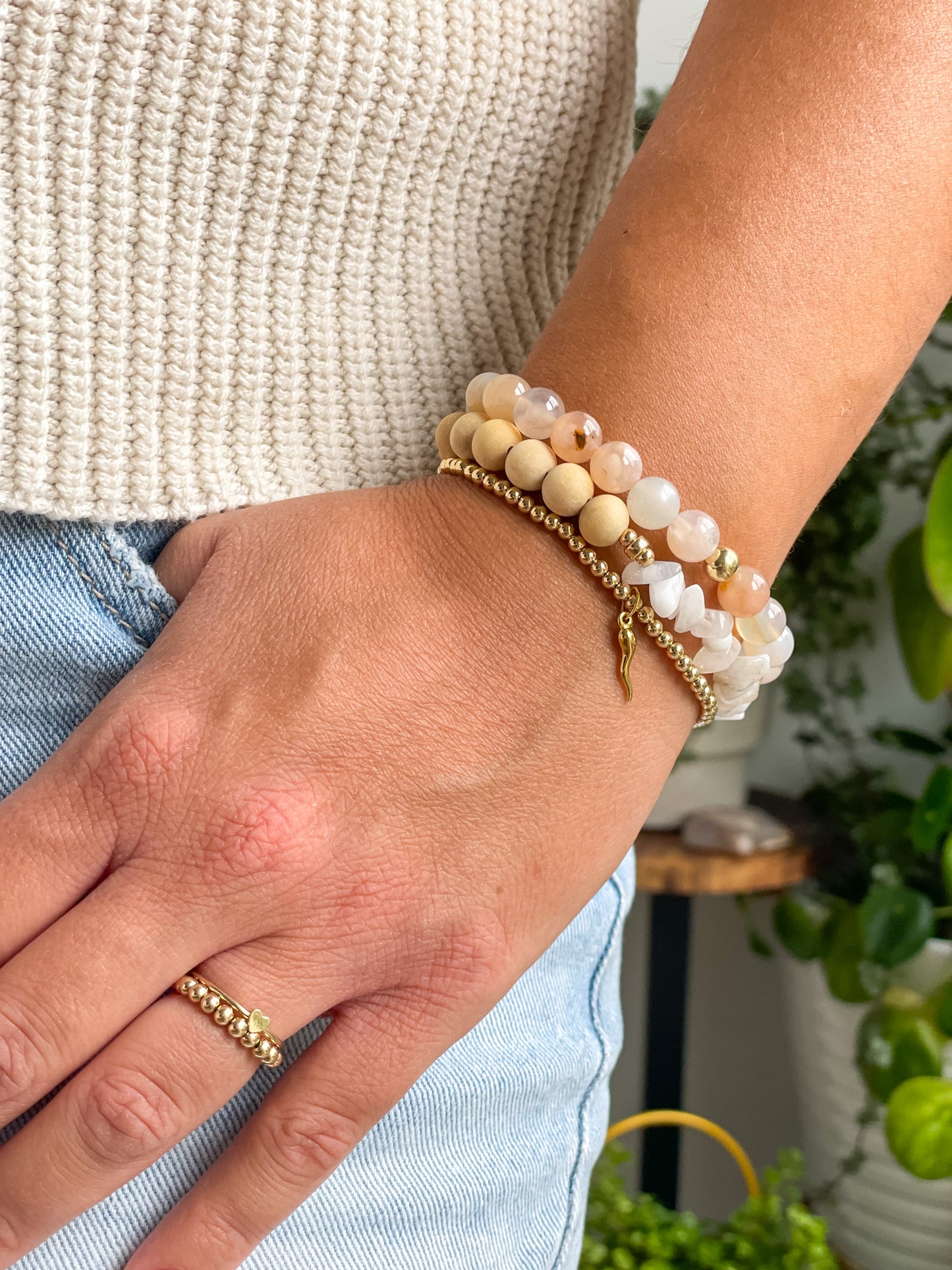 CORNICELLO BEADED BRACELET
