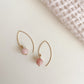 MARQUISE GEMSTONE THREADERS -  14K GOLD FILLED