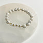 PERSONALIZE YOUR OWN BRACELET - DALMATIAN JADE 8MM
