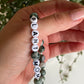 LETTER BEAD BRACELET - TREE AGATE 8MM