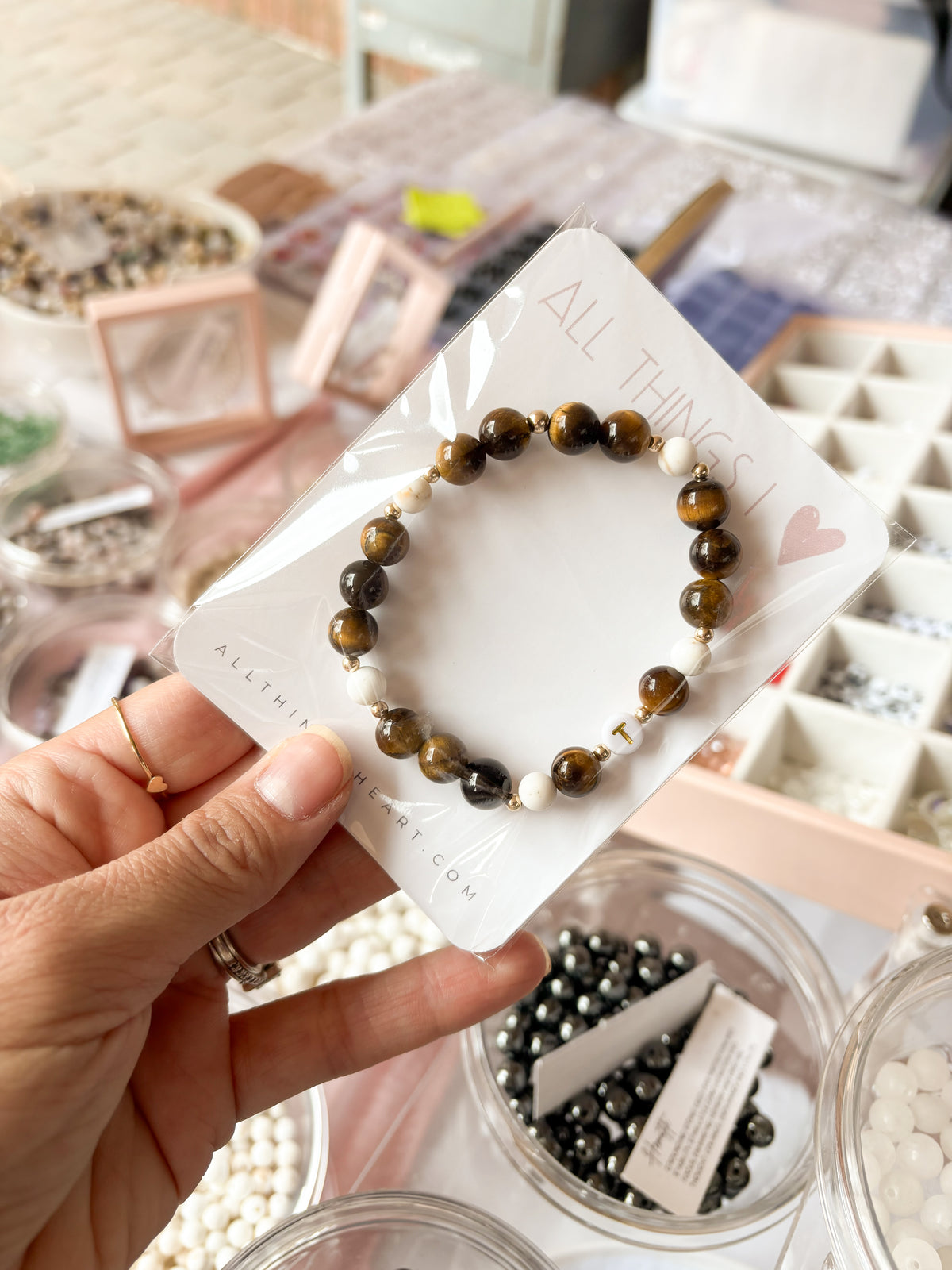DYO Custom Gemstone Stretch Bracelet