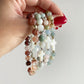 CROCIFISSO BRACELET - FIRE QUARTZ 8MM