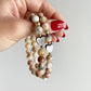 TESORO BRACELET - MORADO OPAL 8MM