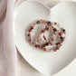 SCINTILLARE BRACELET - FIRE QUARTZ 8MM