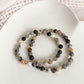 SCINTILLARE BRACELET - BLACK MOSS OPAL 6MM