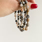 SCINTILLARE BRACELET - BLACK MOSS OPAL 6MM