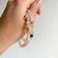 READY TO SHIP/PICKUP - DUO BRACELET - FLOWER AGATE, 6MM