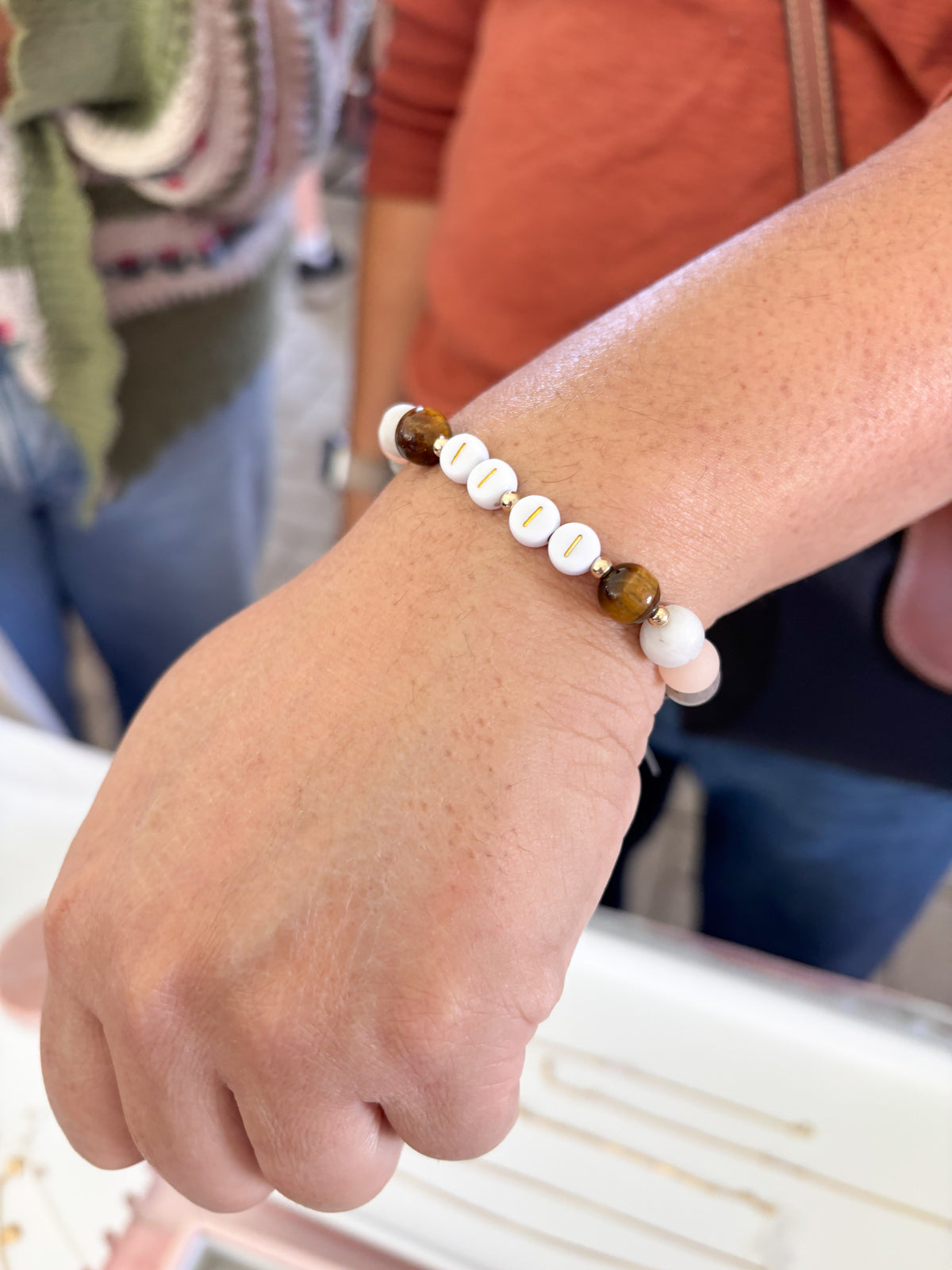 DYO Custom Gemstone Stretch Bracelet