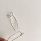 BOW THREADER EARRINGS