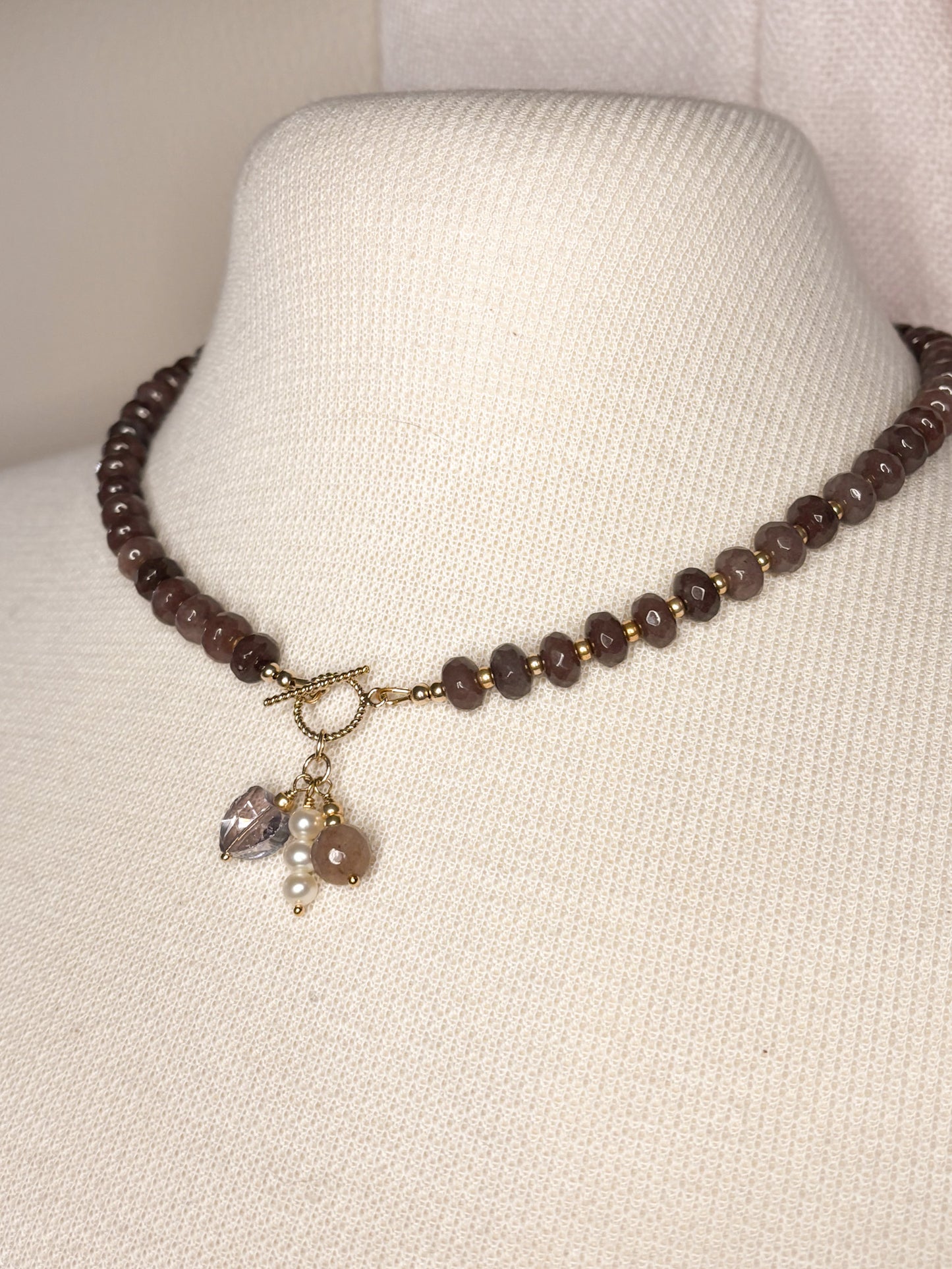 CIAMBELLA GEMSTONE NECKLACE - READY TO ROCK