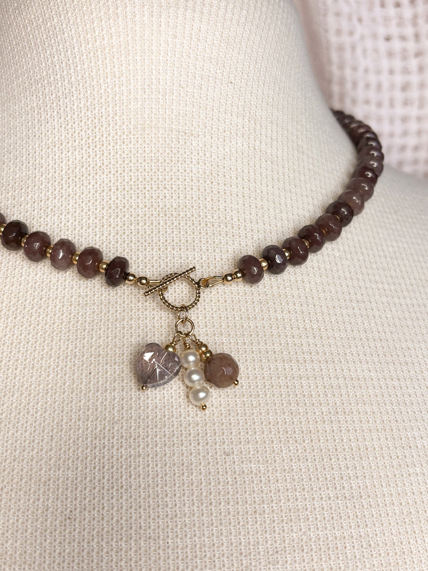 CIAMBELLA GEMSTONE NECKLACE - READY TO ROCK
