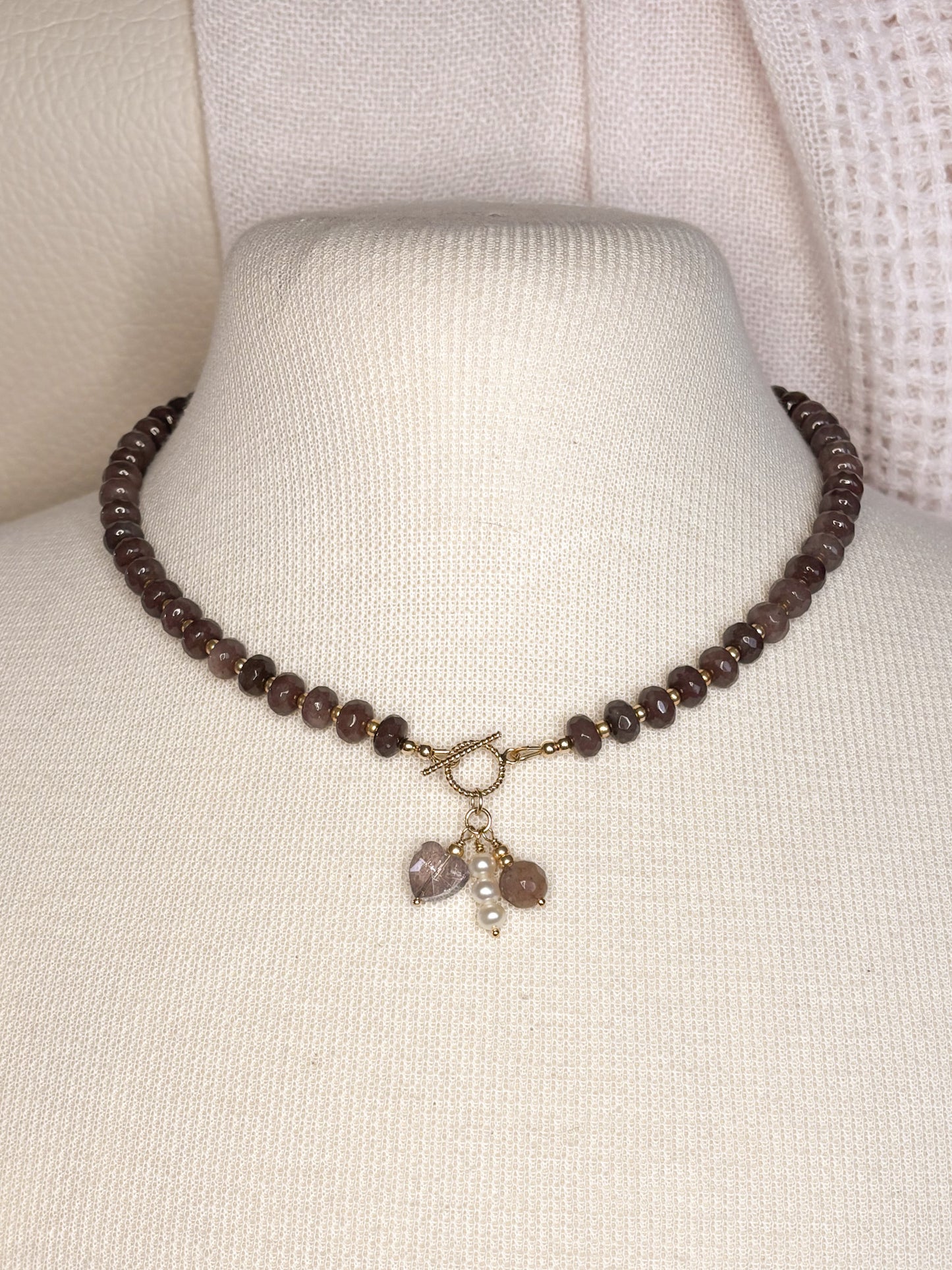 CIAMBELLA GEMSTONE NECKLACE - READY TO ROCK