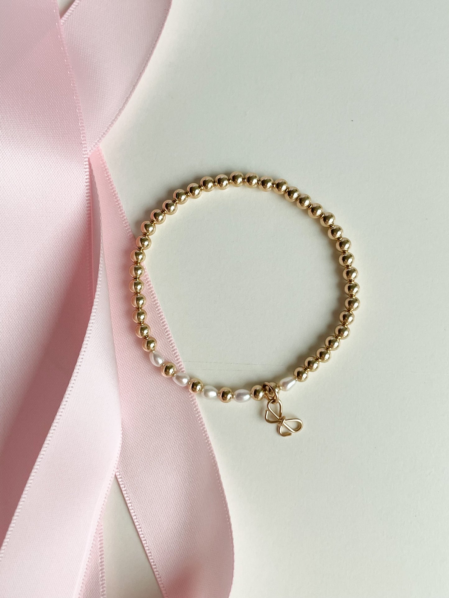 BOW CHARM BRACELET