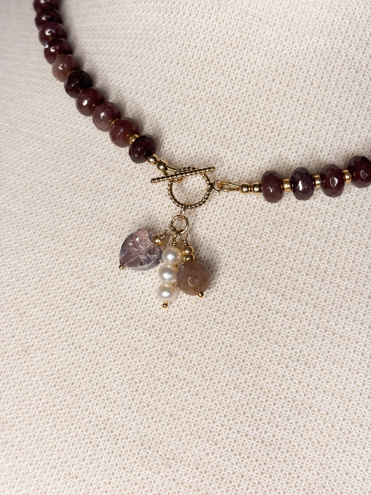 CIAMBELLA GEMSTONE NECKLACE - READY TO ROCK