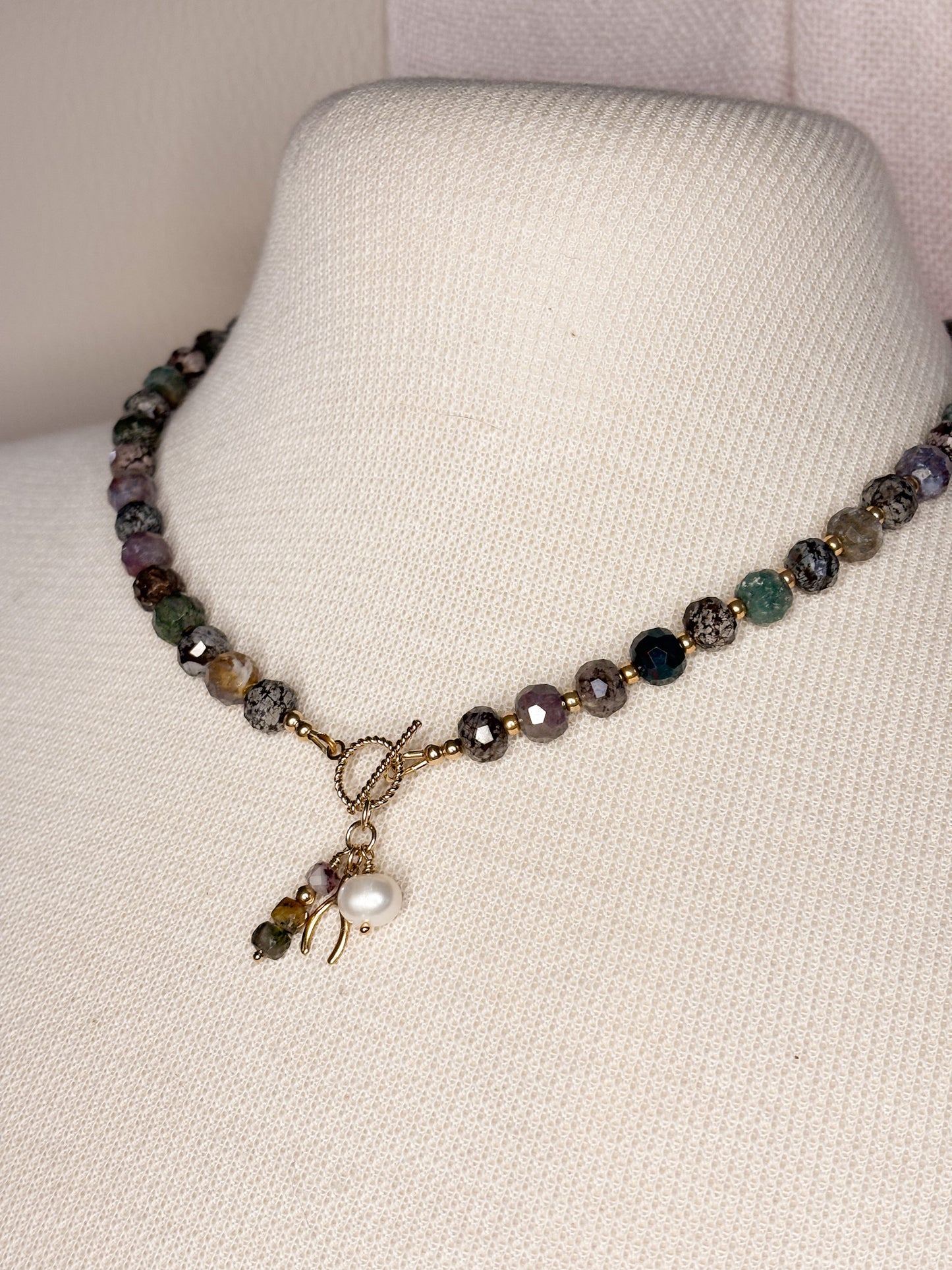 CIAMBELLA GEMSTONE NECKLACE - READY TO ROCK