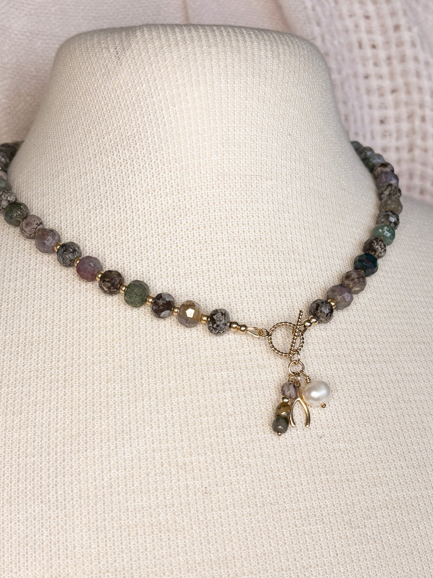 CIAMBELLA GEMSTONE NECKLACE - READY TO ROCK