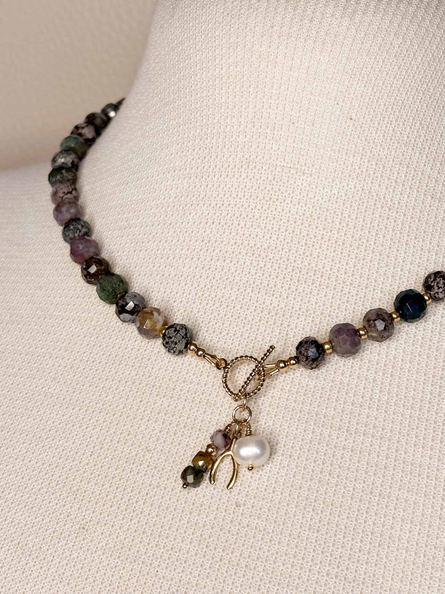 CIAMBELLA GEMSTONE NECKLACE - READY TO ROCK
