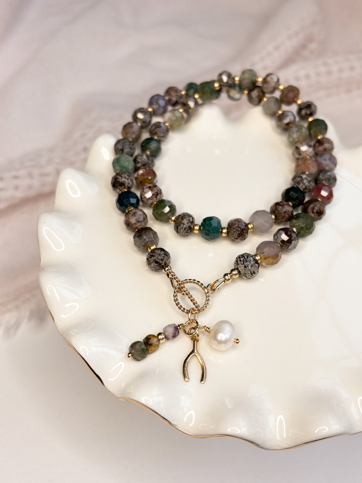 CIAMBELLA GEMSTONE NECKLACE - READY TO ROCK