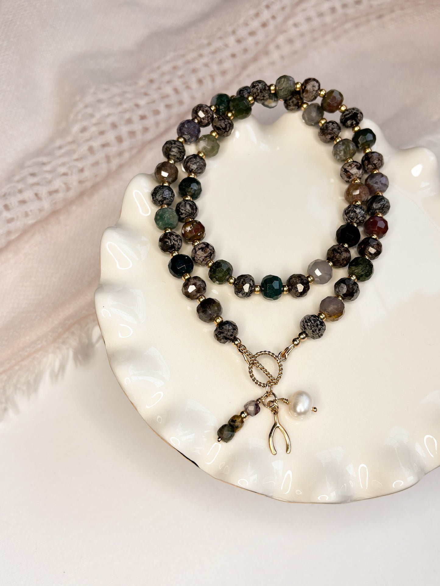 CIAMBELLA GEMSTONE NECKLACE - READY TO ROCK