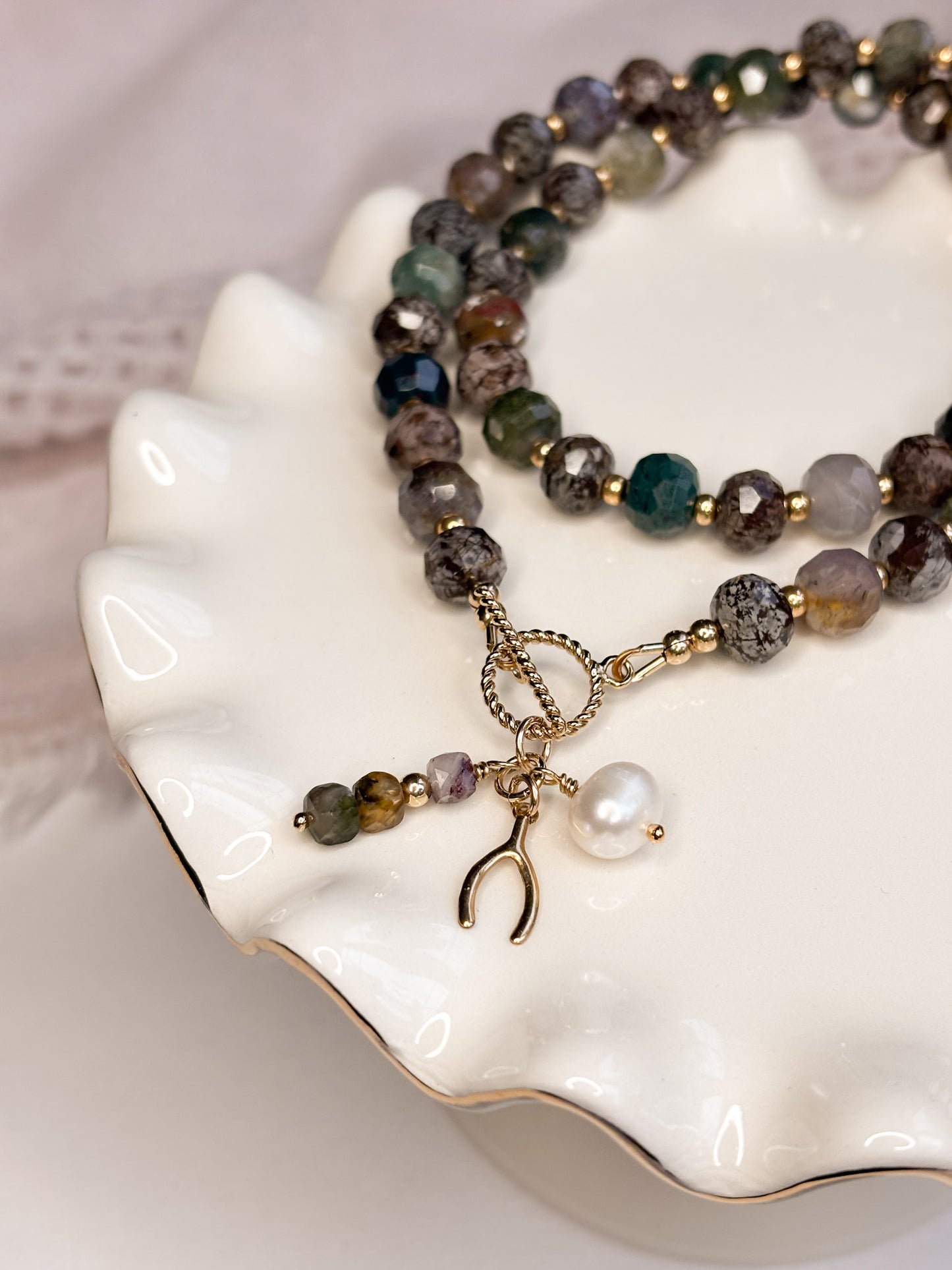 CIAMBELLA GEMSTONE NECKLACE - READY TO ROCK