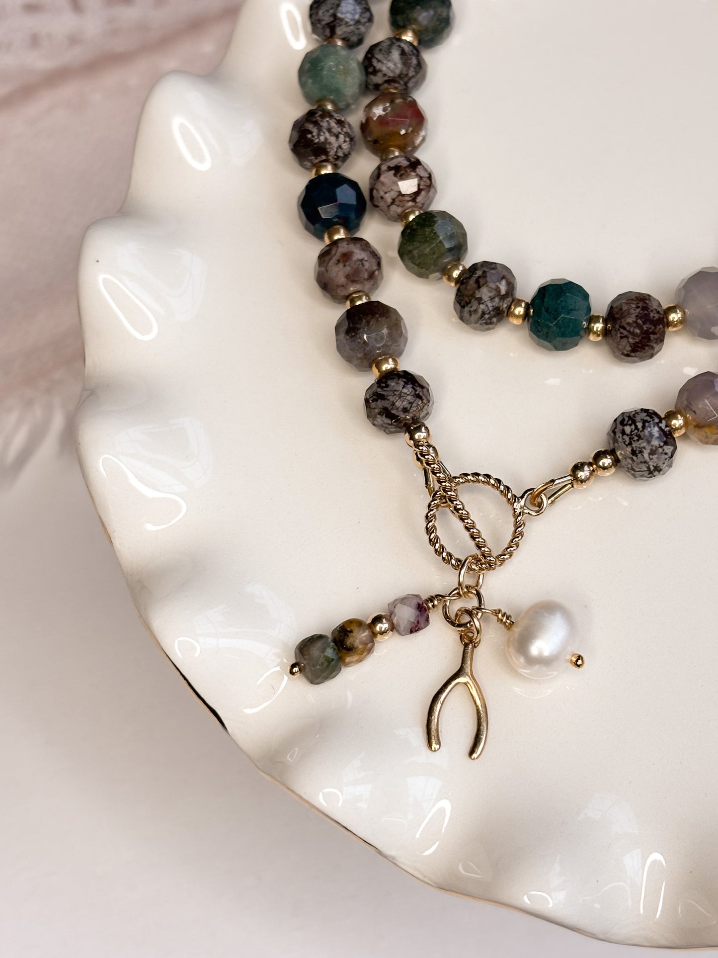 CIAMBELLA GEMSTONE NECKLACE - READY TO ROCK