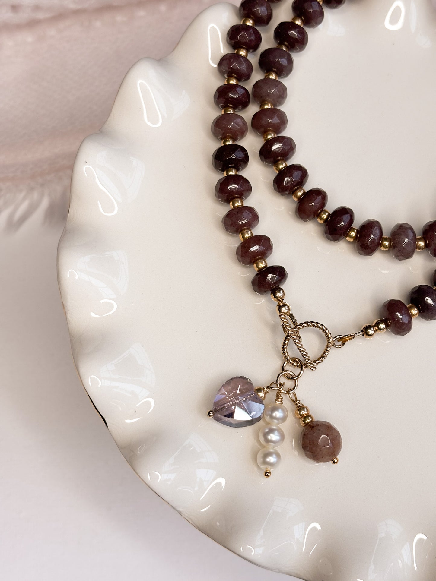 CIAMBELLA GEMSTONE NECKLACE - READY TO ROCK
