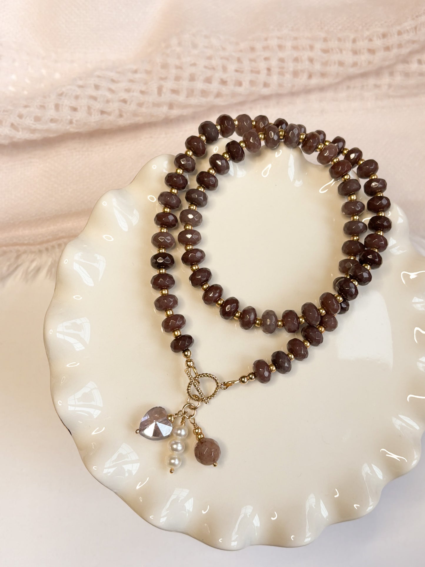 CIAMBELLA GEMSTONE NECKLACE - READY TO ROCK